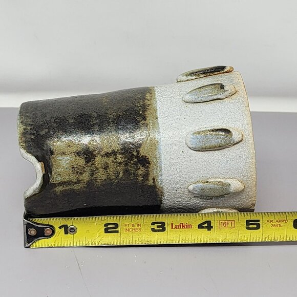 Vintage Stoneware Pitcher One Of a Kind Made and Signed By Linda Smith - Picture 11 of 12